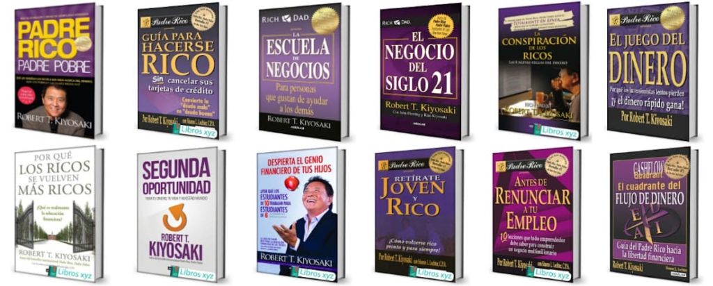 Colección-de-libros-Robert-Kiyosaki